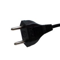 Cabo de Força 2X0,50 mm² 1,5 mts Preto Mult Cabo Paralelo 6087 6087 