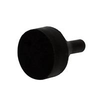 Pé de Borracha para Encaixe Preto Ref. 130 6457 6457