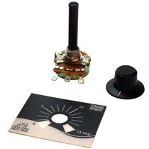 Relé de Tempo com Pot.+Botão+Chapa 220V Digimec DTIR-1 15 segundos  431 431