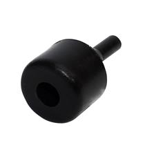 Pé de Borracha para Encaixe Preto AMPE 255/10 21077 21077 