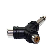 Adaptador Plug P10 Mono X 2 Jack RCA 19743 19743