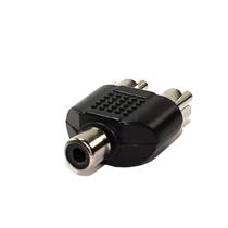 Adaptador 2 Plugs RCA X Jack RCA 19658 19658 