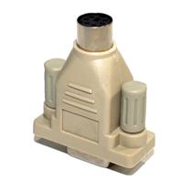 Adaptador DB09 Fêmea para Mini Din Fêmea 6 pinos 1547 1547