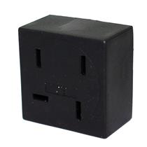 Pino para Telefone + Tomada com 1 Adaptador para RJ-11 3898 3898