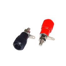 Borne com Rosca 11x33mm Par Preto/Vermelho TP-7803 2665 2665