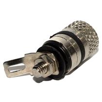 Borne Alto Falante para Pino Banana Níquel Preto 208-001  3796 3796 