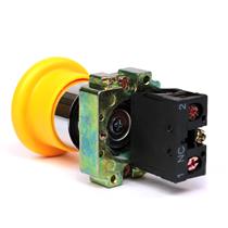 Botão de Comando Cogumelo Metaltex M20AMR-Y-1B 32371 32371