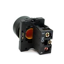 Botão de Comando Pulsante Metaltex P20AFR-Y-1A 31781 31781 