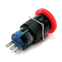 Botão de Emergência Giro para Destravar Metaltex P16-ER-R1 29424 29424 