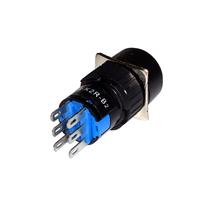 Chave Seletora Redonda 2 Posições Fixas com Chave Metaltex P16-K2R-B2 29421 29421 