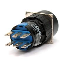 Chave Seletora Redonda 3 Posições Fixas com Chave Metaltex P16-K3R-B2 29694 29694 