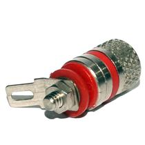 Borne Alto Falante para Pino Banana Níquel Vermelho 208-001 28237 28237 