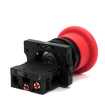 Botão de Comando Cogumelo Metaltex P20AMR-R-1B 30588 30588 