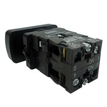 Botão de Comando Duplo Iluminado Metaltex P20IDL-Y-1C 30590 30590 