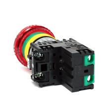 Botão de Emergência Giro para Destravar Iluminado Metaltex TN2IK7R-L1A 34556 34556 