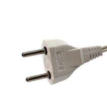 Cabo de Força 2X0,50 mm² 1,5 mts Branco Mult Cabo Paralelo 6114 6114