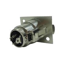 Conector Canon Fêmea Metálico para Painel  19663 19663 