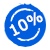 10%